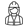 Construction-worker-female-outline